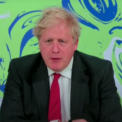 Boris Johnson Leaders Summit on Climate