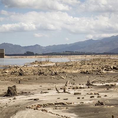Cape Town supply dam water levels 