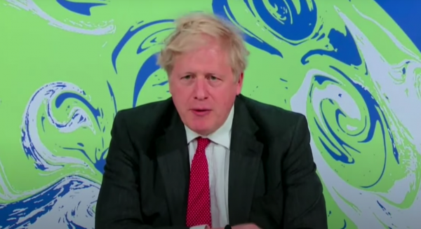 Boris Johnson Leaders Summit on Climate